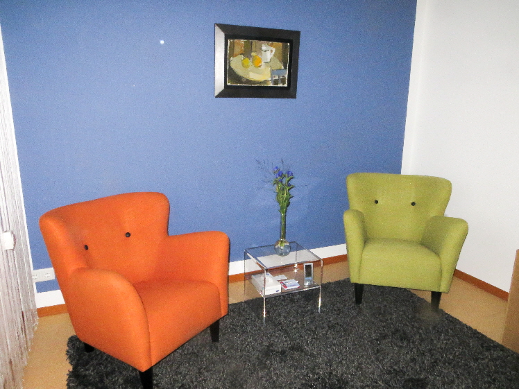 Der neugestaltete Raum für Psychotherapie